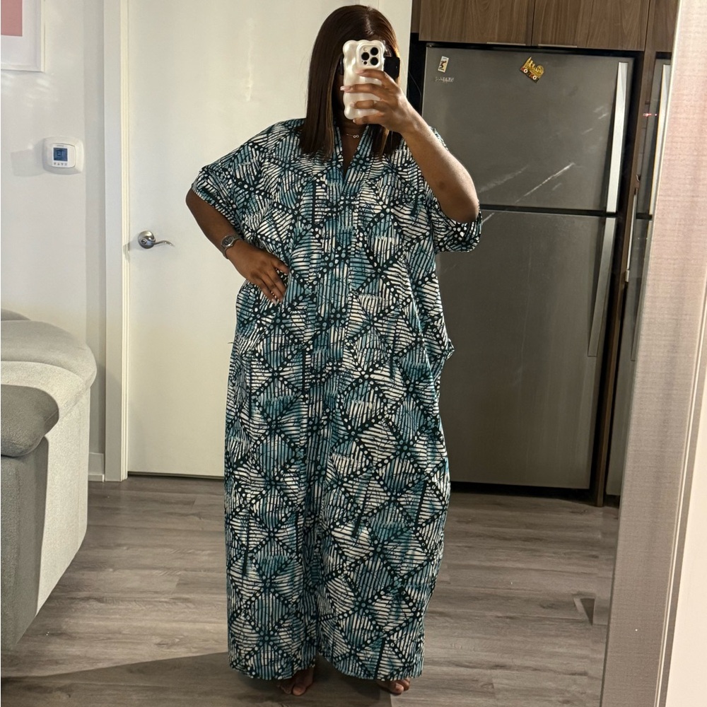 African fashion Ankara Bubu maxi Patterned Dress
